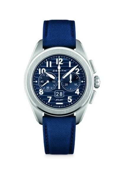 Zenith Pilot Big Date Flyback 42.5 Steel - photo 1