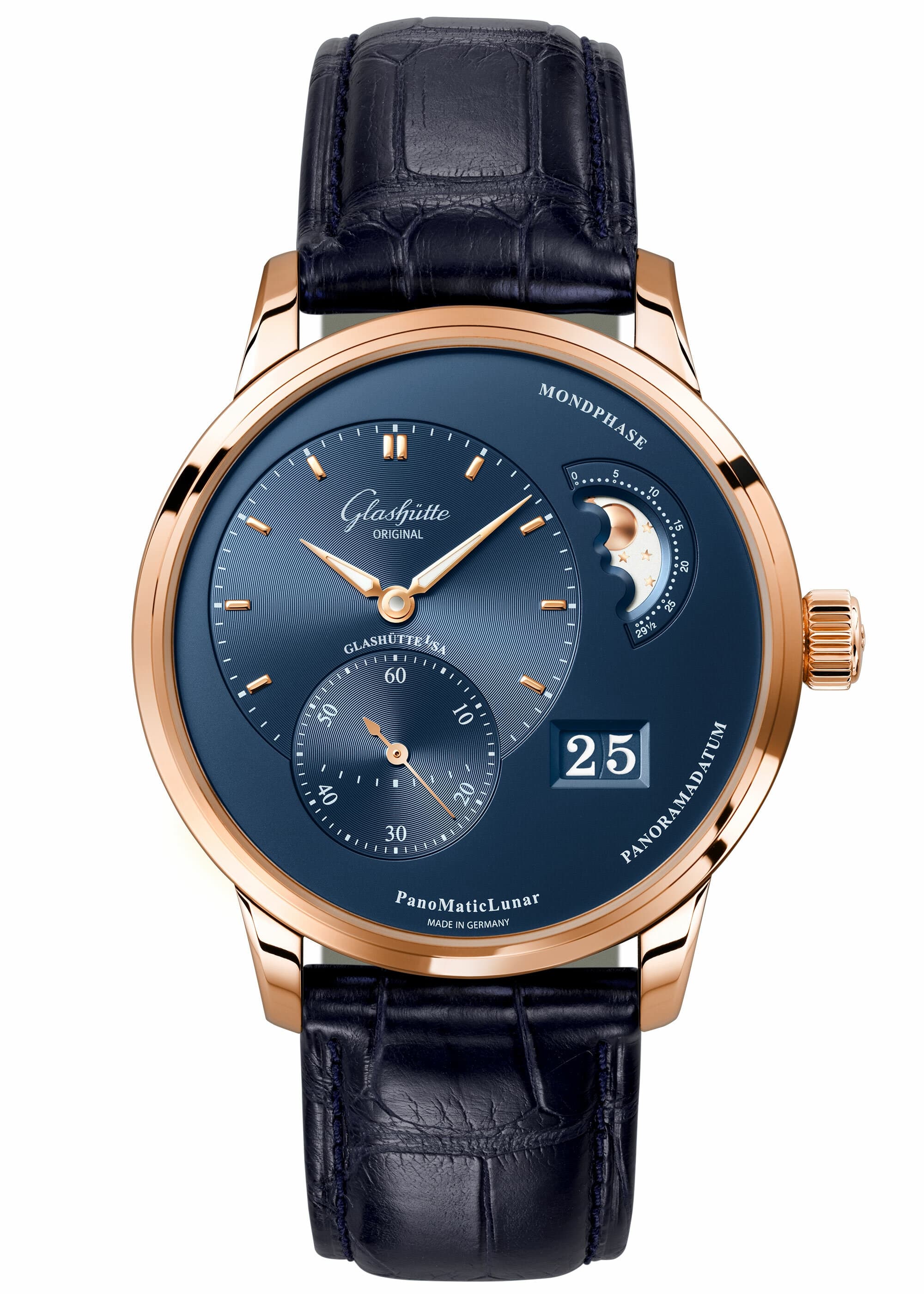 Glashütte Original PanoMaticLunar Salmon Opaline 40 - photo 1