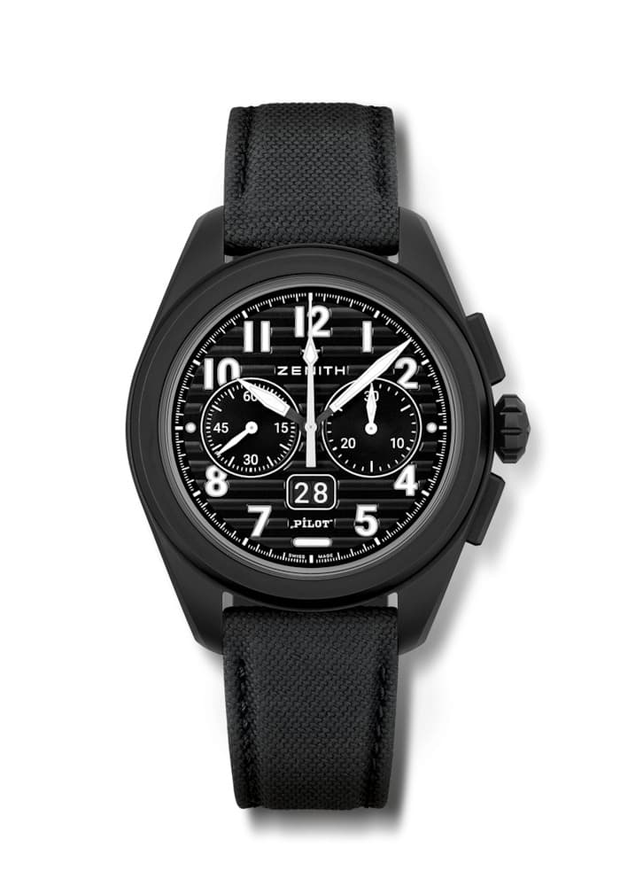 Zenith Pilot Big Date Flyback 42.5 Black Ceramic - photo 1